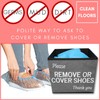 RE GOODS Shoe Covers Box | Disposable Shoe Bootie Holder