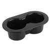 Rear Seat Cup Holder Bottle Storage Dual Drink Cupholder Fit