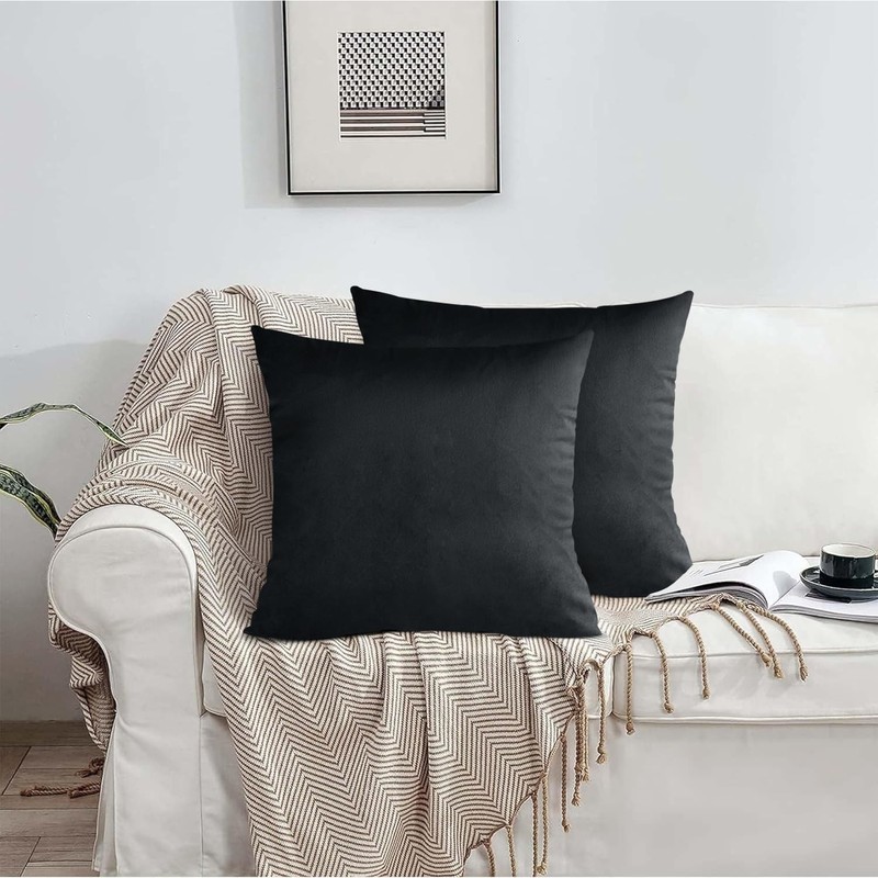 Aspire Homeware Velvet Cushion Covers 45 x 45cm Set of