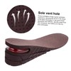ORFOFE 1 Pair Heightening Insoles Insole Shoe Pads Heel Cushion