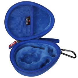 Mchoi Hard Case Suitable for Aftershokz Aeropex/Aftershokz Titanium Mini/Aftershokz Air/Aftershokz Openmove/Openrun Pro, Open-Ear Wireless Bone Conduction Headphones, Blue, Case Only