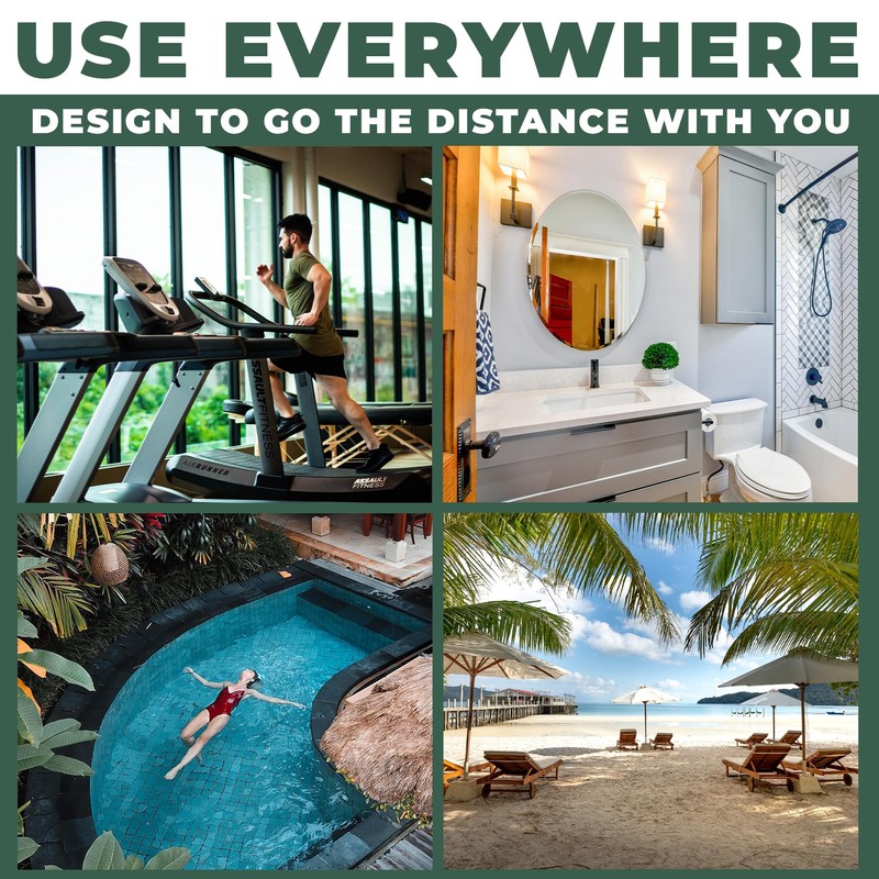 Towelogy Bamboo Extra Large Bath Towels (90x140cm, 1 Pack) -