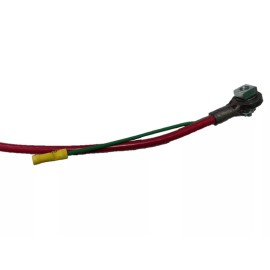 Exide BATTERY CABLE (2 PACK) RED 4 GA 52" Side Terminal, Lead Free, Exide