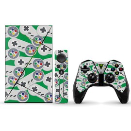 MightySkins Skin Compatible with NVIDIA Shield TV (2017) wrap Cover Sticker Skins Retro Controllers 1