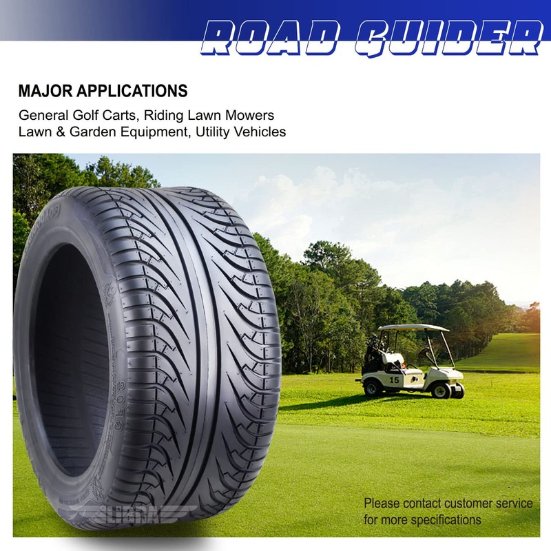 ROADGUIDER 215/40-12 Golf Cart ATV Tires 4 Ply 215/40x12 14005