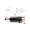 RATTMMOTOR CNC DC Spindle Motor ER16 500W Air-Cooled Spindle Motor
