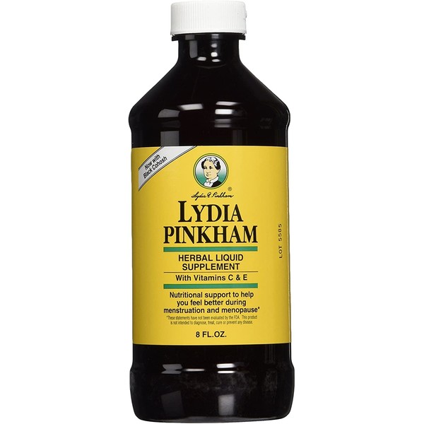 Lydia Pinkham Herbal Compounding Liquid 8 oz. (2 Pack)