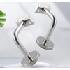 YouYuer 4pcs Handrail Stainless Steel Handrail Support Handrail Support Handrail