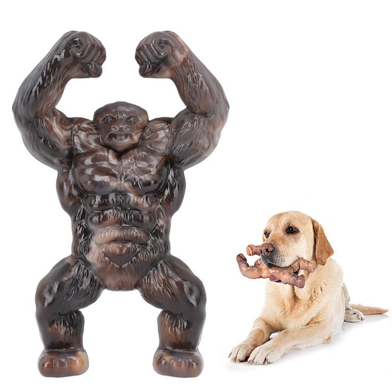 Dog Chew Toy Beef Flavor Bite Resistant Teeth Grinding Anxiety