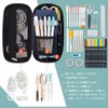 FAISHILAN Pen Case, Large Capacity, Gusset, Pencil Case, Multi-functional, Tool