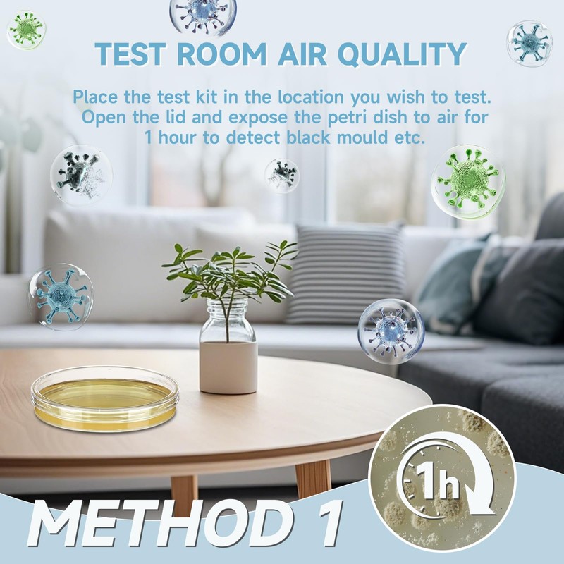 Mold Test Kit for Home,Mold Test Kit with 10 Indoor