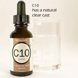 NuFountain C10 10% L-Ascorbic Acid Serum Vit C 30ml/1oz Made Fresh 3-Pack