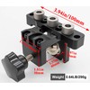 3-in-1 Dowel Jig Kit - Pocket Hole Jig with Adjustable