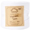 0.5KG SPOOLS EVERLASTO SINGLE TWIST SOFT COTTON MACRAME CRAFT TWINE