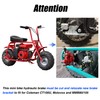 YOXUFA Mini Bike Hydraulic Brake Kit with 180mm Mini Bike