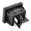 Heschen 30A 250V AC ON/OFF 2 Position DPST 4 Port