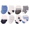 Hudson Baby baby boys Cotton Rich Newborn and Terry Casual