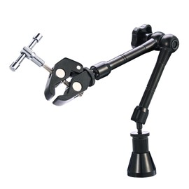 Helping Hands Magnetic Soldering Clamp with 2.16-inch Jaw Opening,360 degree rotation,Third Hand Tool,Magnetic PCB Clip for Heat Gun Repairing