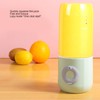 Electric USB Juicer Blender Green 6 Leaf Blades 1300mAh 500ml