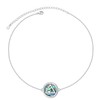Sobriety Choker Necklace for Women S925 Sterling Silver Dainty Simple
