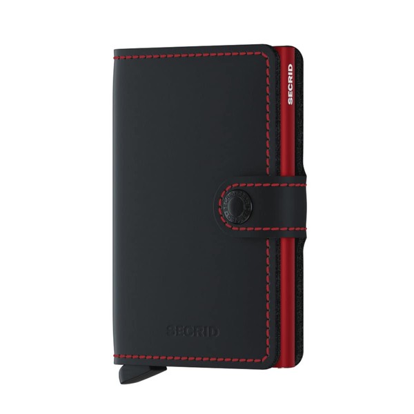 Secrid Unisex Mini Wallet Travel Accessory Card Holder Envelope, Black