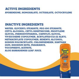 Banana Boat Ultra Sport Sunscreen Lotion, Broad Spectum SPF 30, 8 Fl Oz