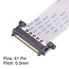 sourcing map FFC FPC Cable 0.5mm Pitch 41 Pin 400mm