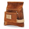 HERITAGE LEATHER 423RSP 5-PKT PROFESSIONAL SUEDE LEATHER POUCH W8.7 x