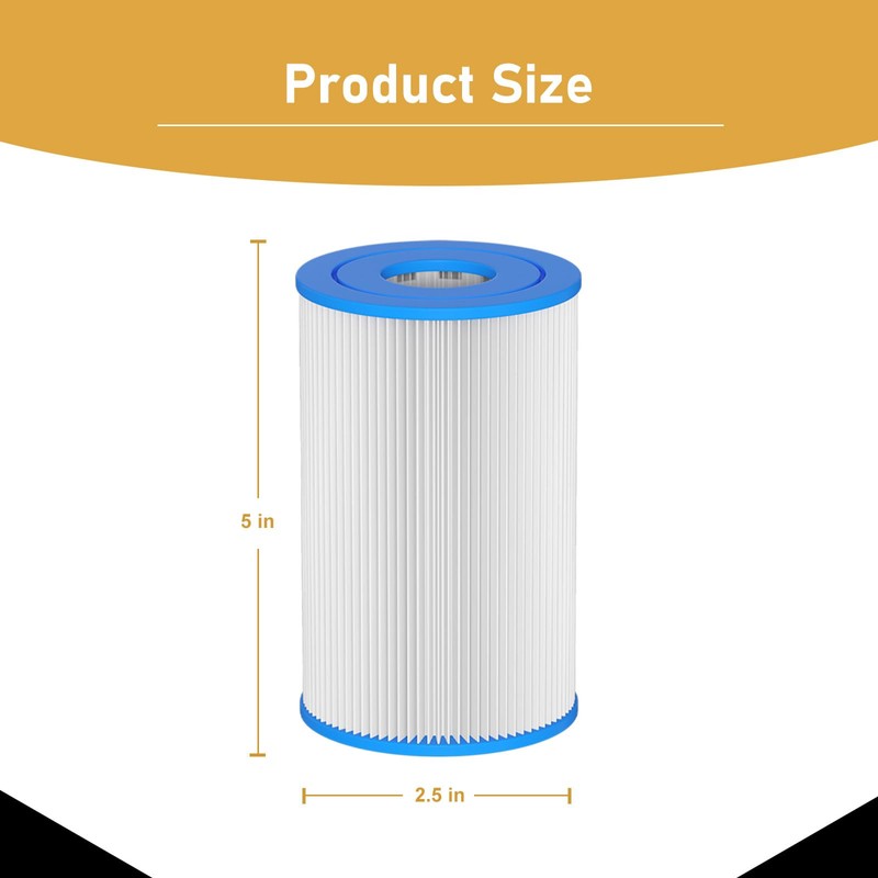 Cold Plunge Filter 20 Micron 5" x 2.5" Water Filter