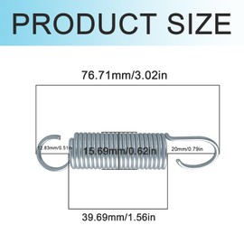 2 Pack 6801-5 Spring Fits Corona Clipper Compound Tree Pruner Spring 6801-5