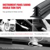 Polcatay Windshield Seals, Dust-Proof and Noise Reduction Rubber Strip, 6.5