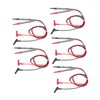 5Set HC136‑T 1000V 20A Multimeter Test Leads Universal Digital Gold