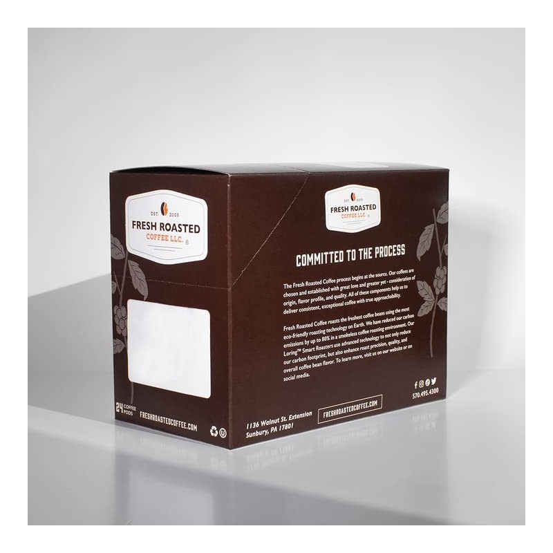 Fresh Roasted Coffee, Anniversary Blend, Medium Roast, 24 Pods for
