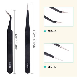 Swpeet 22Pcs Compatible for Gundam Modeler Basic Tools with Duty Plastic Container, Professional Kit Replacement for Gundam Model Tools Kit Building Beginner Hobby Model Assemble Building