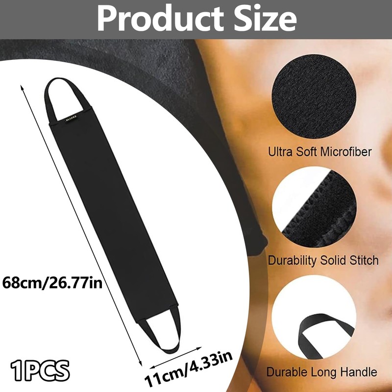 Self Tanning Glove Applicator Microfiber Back Lotion Applicator Apply Lotion