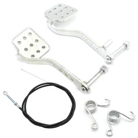 Aynaxcol GR-JT-YMX-TH 5PCS 71 Inch Brake Throttle Pedal Cable Kit with Return Spring Replacement for Radio Flyer 196cc 6.5hp Road Rocket Fun Kart