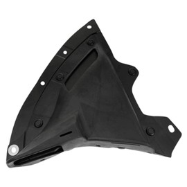 TRQ TRQ Front Right Inner Fender Liner Black Passenger Side Compatible with 2020-2023 Mazda CX-30 MA1251121