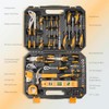 TOLSEN Tool Set Home Mechanic Tool Kit, Screwdriver,Hammer, Ratchet, Drill