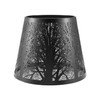 Aswalling Small Lamp Shade, Metal Lampshade with Pattern of Trees