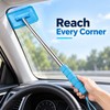 Telescopic Car Windshield Cleaner with Water Scraper – Long Handle