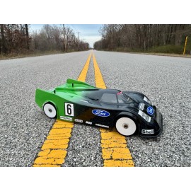 Delta Plastik USA FC100 V.2  BODY FOR ARRMA INFRACTION, LIMITLESS 6s 1/7 scale Hobao VTE2 - 8507P - 2.5mm Black ABS body only