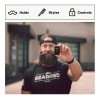 Cera Para Bigotes Live Bearded Straight Up, Fijación Media,