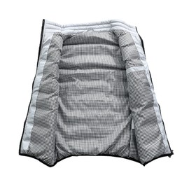 HOW'ON Mens Classic Quilted Down Puffer Vest Red S