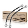 A-Premium Front Driver and Passenger Brake Hydraulic Hose Compatible with