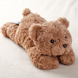20.5" Soft Teddy Bear Stuffed Animal, Sturdy and Fluffy Brown Bear Plush Toy for Kids Cuddle, Cute Hugging Pillow Toy for Kids (20.5"x7.9"x5.9")