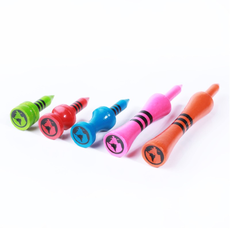 Green Swing Bamboo Golf Tees Mixed Sizes | Strong Sustainable