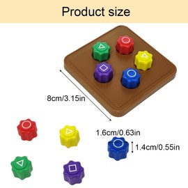 LEERMEIZI Traditional Korean Game, Gonggi Korean Game, Reaction Game for Adults and Children, Hand-Eye Coordination Game, Party Games for Adults and Children (10 Pieces + 2Base)