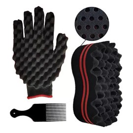 Tantrum Tow Ropes Esponja Para Rizar El Cabello, Cepillo Mágico De Peluquero,