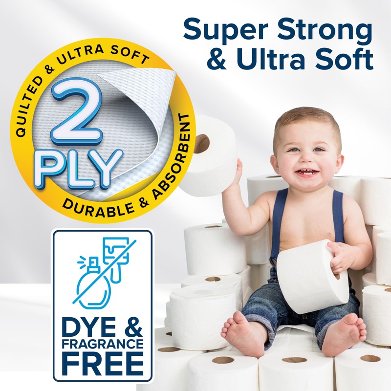 Camco Camper & RV Toilet Paper - 16-Rolls - 2-Ply