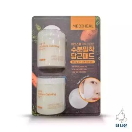 Mediheal 메디힐 당근 수분 진정패드 60매 X 2입 Mediheal Carrot Hydrating Soothing Pad 60 Sheets x 2 Packs